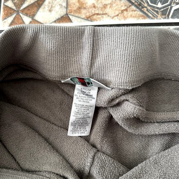 Hard Tail Forever Medium Wide Leg Gray Sweatpants - Picture 3 of 7